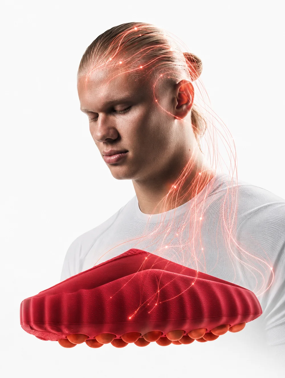 Signal from shoe to brain