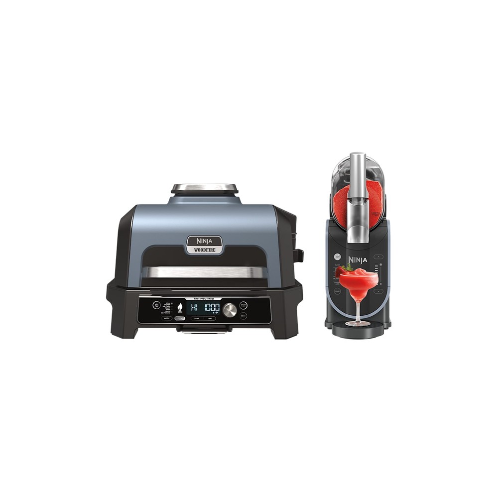 Ninja Woodfire XL Grill and Slushie Bundle