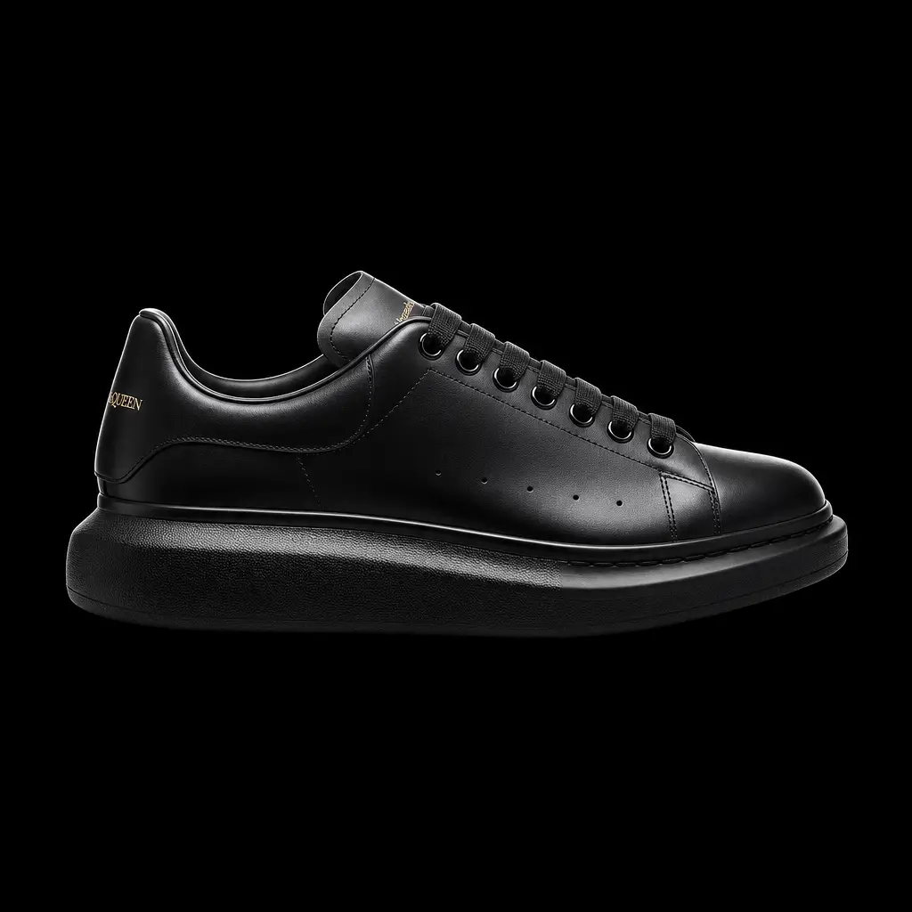 Full-grain leather upper detail