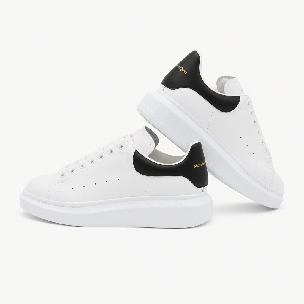 The oversized sneaker on foot