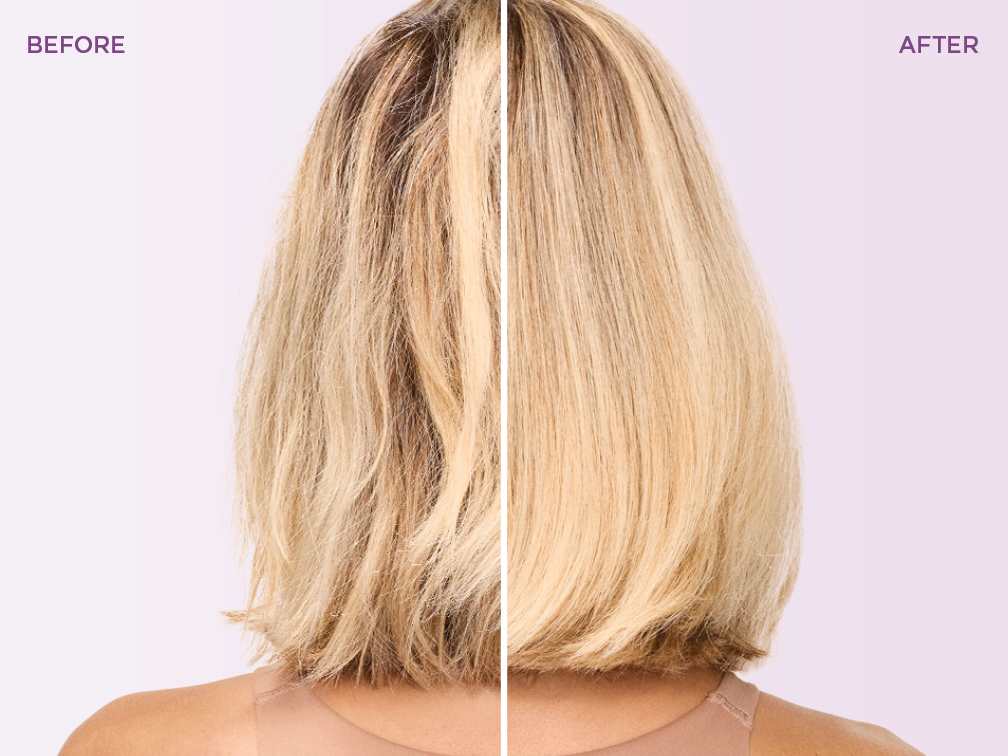 Styling concentrator before and after
